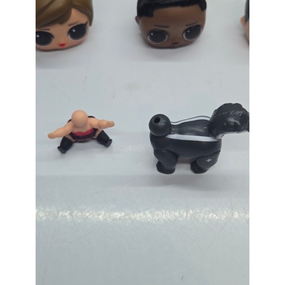 LOL Surprise Doll Heads Lot Replacement Parts Mixed Styles Hair - Picture 5 of 5